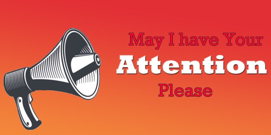 attention